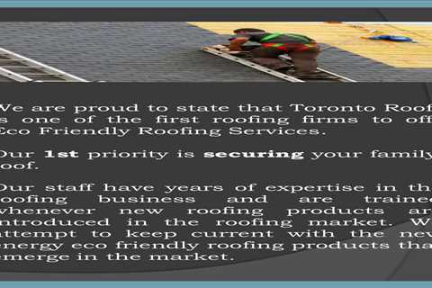 Roof Repair Companies in Toronto Specialize in Flat Roofing