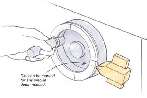 Add a height dial to your tablesaw