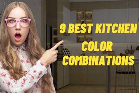 Best 9 kitchen Color Combinations in 2022 | Kitchen Cabinet Color Ideas | Modern Kitchen Color