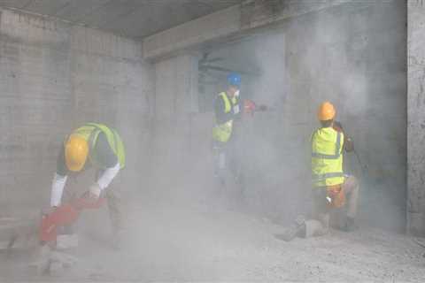 How long does construction dust take to settle?