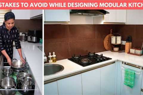 11 Mistakes to Avoid While Making Modular Kitchen | Kitchen Designing Mistakes