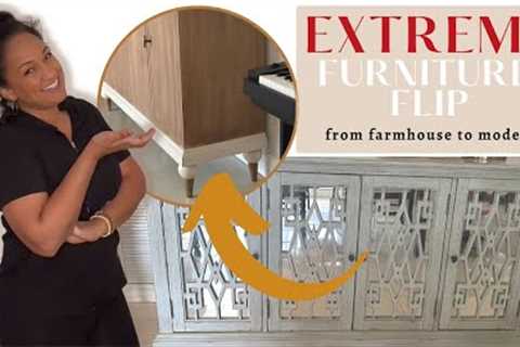 DO THIS To Completely Upgrade Older Furniture & Increa$e Its Worth!! | DIY Furniture Flip