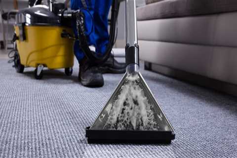 How carpet cleaning is being done?