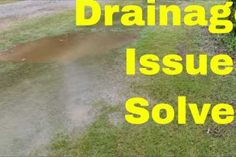 Easy Way to Fix Standing Water in Yard - See the Results
