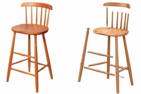 Build a classic kitchen stool