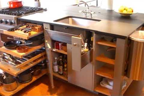 Fantastic Space Saving  Kitchen Ideas and kitchen designs -Smart kitchen