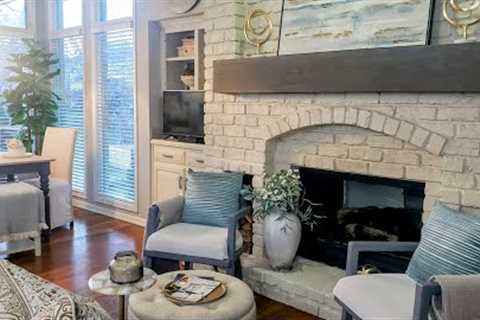 Spring Decorating Kitchen, Dining Area & Hearth + Relaxing Tour To Music