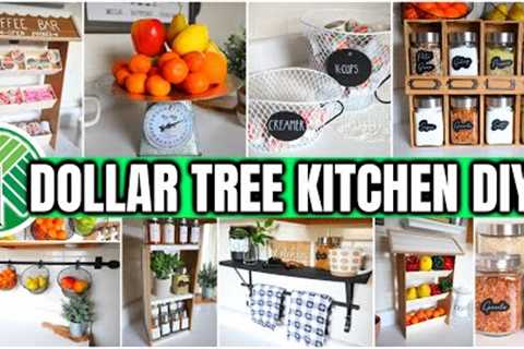 Dollar Tree Kitchen Organization DIYS ($1 HACKS THAT WILL BLOW YOUR MIND 🤯)