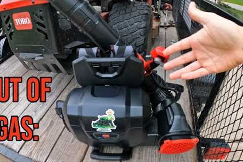 I FINALLY switched! (TORO Revolution Battery Powered Lawn Care Equipment)