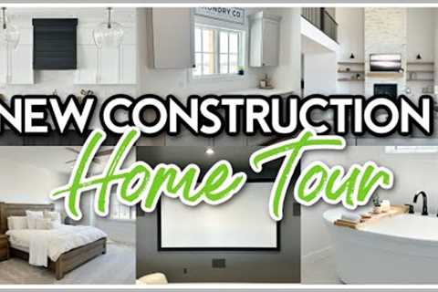 NEW CONSTRUCTION HOME TOUR 2023 | CUSTOM TWO-STORY NEW BUILD