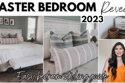 MASTER BEDROOM TRANSFORMATION REVEAL 2023 | MODERN COASTAL BEDROOM DECOR