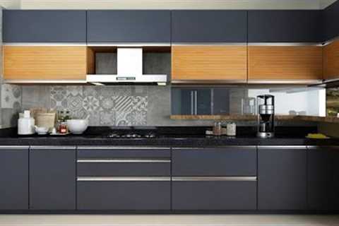 100 Modular Kitchen Design Ideas 2023 Open Kitchen Cabinet Colors| Modern Home Interior Design P13