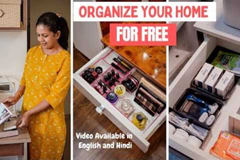 Organize Your Home for FREE  | 7 Creative Home Organizing Ideas from Waste Items