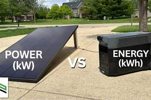 Simplifying Solar for Homeowners: How Power Relates To Energy