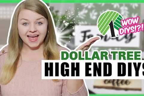 *NEW* Dollar Tree DIYS & High-End Home Decor (fake high end looks for 2023!) | Krafts by Katelyn