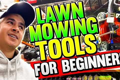 Run a Badass Solo Lawn Care Biz w/ These BASIC Tools!