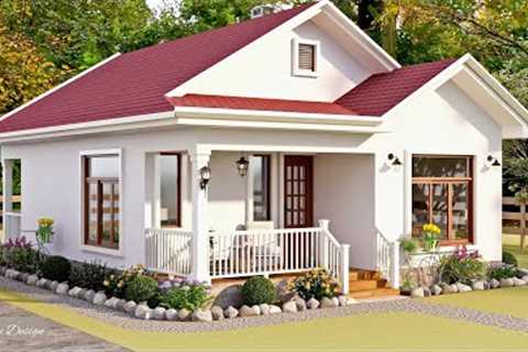 Beautifully Designed Small House With Floor Plan