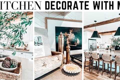 KITCHEN DECORATE WITH ME || KITCHEN DECORATING IDEAS || 2023