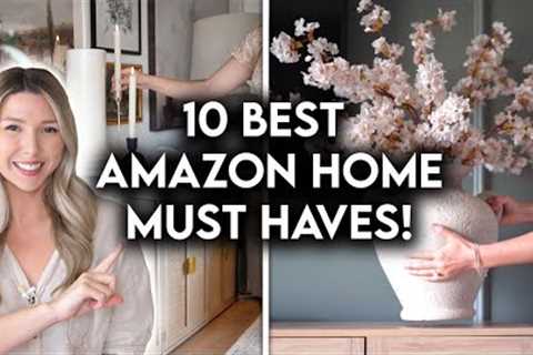 10 BEST AMAZON HOME DECOR + HOUSEHOLD MUST HAVES 2023