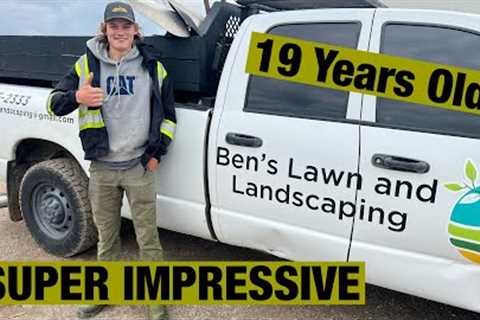 Canadian Teenager Lawncare and Landscape Shop/ Equipment Tour!