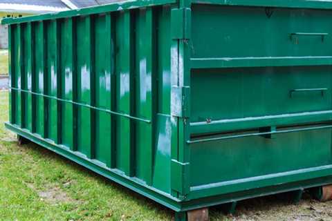 Garbage From Log Homes - Dumpster In KY