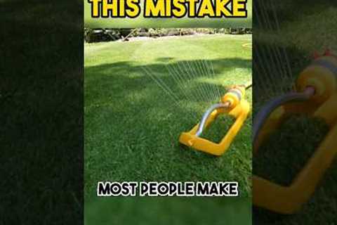 Don't make this MISTAKE #lawncare