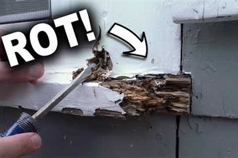 How to Replace Water Damaged Window Sill and Trim