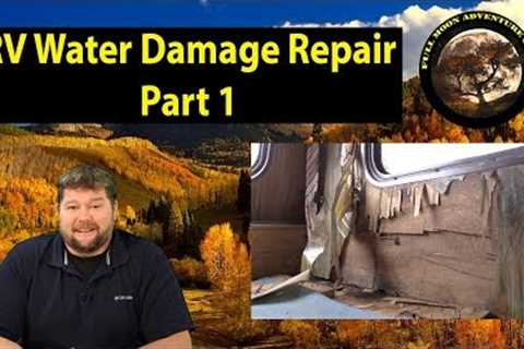 RV Water Damage Repair Part 1 - Demolition