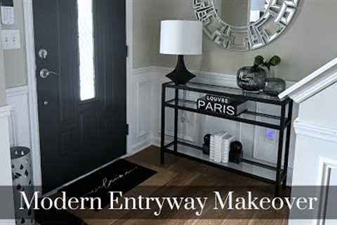 DIY ENTRYWAY MAKEOVER|HOW TO MAKE YOUR ENTRYWAY INVITING FOR YOUR GUESTS