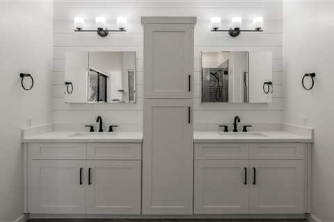 Finding The Ideal Size: Determining How Deep And Tall Bathroom Cabinets Should Be