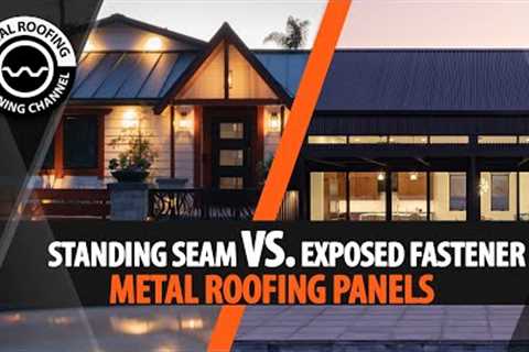 Standing Seam Metal Roof Vs Corrugated Metal Roofing [Cost + Pros & Cons + Installation]