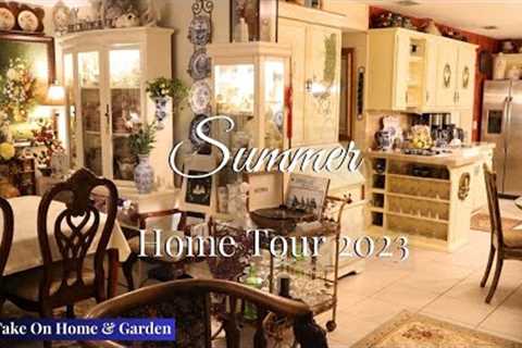 Summer Home Decor Tour 2023!!! - Maximalist English Country Manor House Style