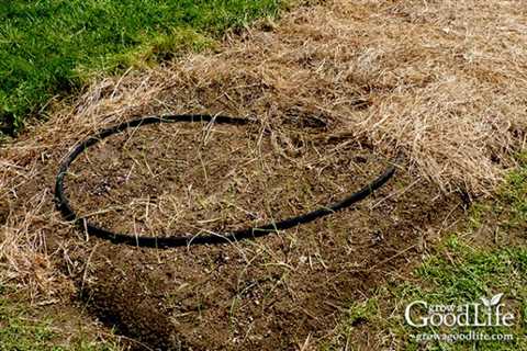 Soaker Hose Under Mulch