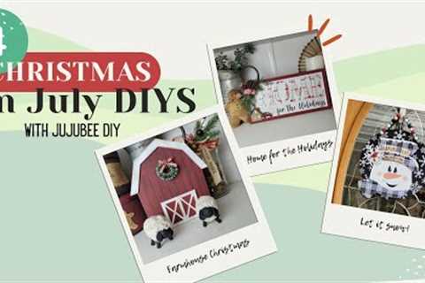 4 Farmhouse Christmas in July DIYs