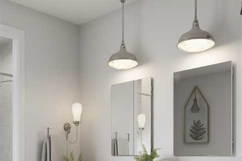 Stylish Bathroom Lights Hanging From Ceiling: Embrace Contemporary Luxury