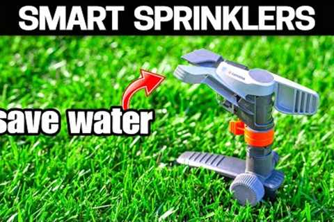 Testing 4 of the SMARTEST LAWN SPRINKLERS from Gardena