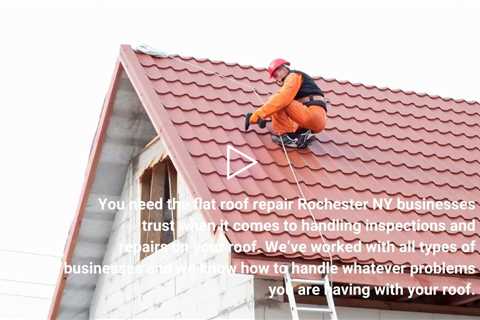 Flat Roof Repair Rochester NY | Professional Flat Roof Repair