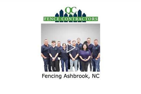 Fencing Ashbrook, NC