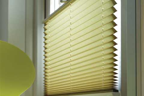 The Benefits of Pleated Blinds