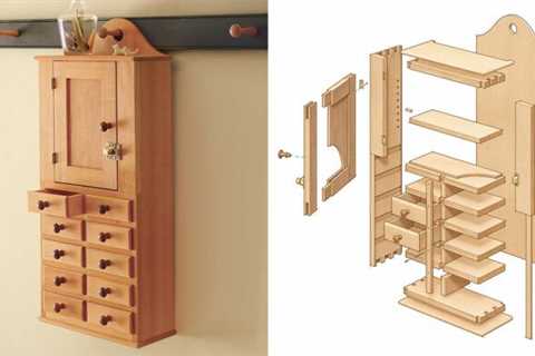 Build a Shaker hanging cabinet