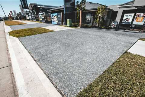 Decorative Concrete Driveway Newcastle