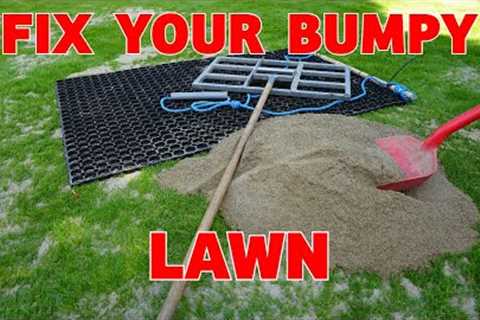 Make your lawn  LEVEL & SMOOTH with this EASY to follow guide