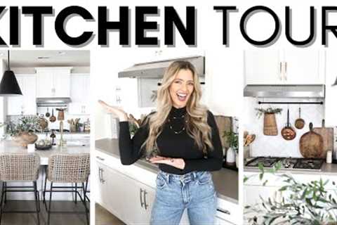 KITCHEN TOUR AND STYLING TIPS || KITCHEN DECORATING IDEAS