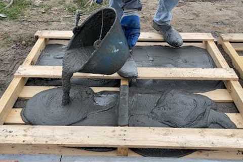 WoW - amazing ideas / Cool Green House For Your Dogs Happy / Cement And Wooden Pallet Creation