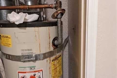 Water Heater Discharge Line Mistakes