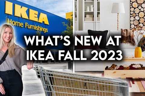 IKEA SHOP WITH ME FALL 2023 | NEW PRODUCTS + DECOR