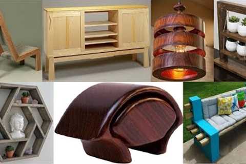 Woodworking project ideas for profit /Wood furniture and wooden decorative ideas for home décor