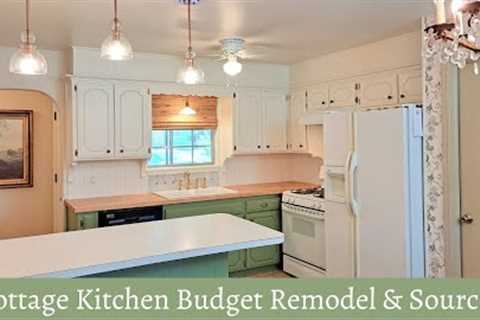 Cottage Kitchen Budget Remodel & Sources ~ Home Decorating Ideas