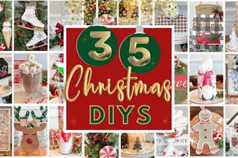 35 Dollar Tree Holiday DIYS & Decor Ideas l Affordable Christmas DIY Decor 2023 🎄