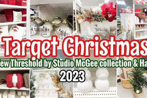 NEW TARGET CHRISTMAS DECOR 2023 | THRESHOLD by Studio McGee CHRISTMAS DECOR SHOP with ME & HAUL ..